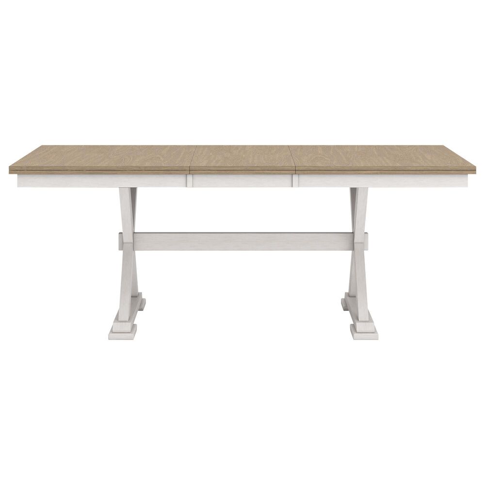 Ashley Purlaney Dining Table in Antique White and Natural - Table Only, , large