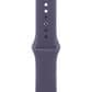 Apple Watch Series 11 (GPS+Cellular) 46mm Aluminum Case with Purple Fog Sport Band - M/L in Silver and 2-Year AppleCare+, , large