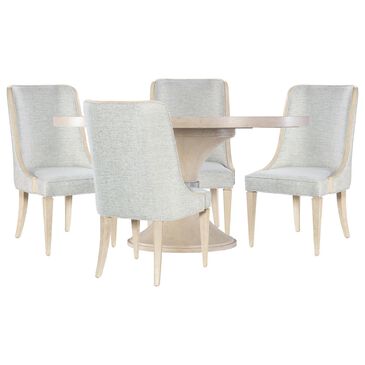 Hooker Furniture Nouveau Chic 5-Piece Round Dining Set in Sandstone, , large