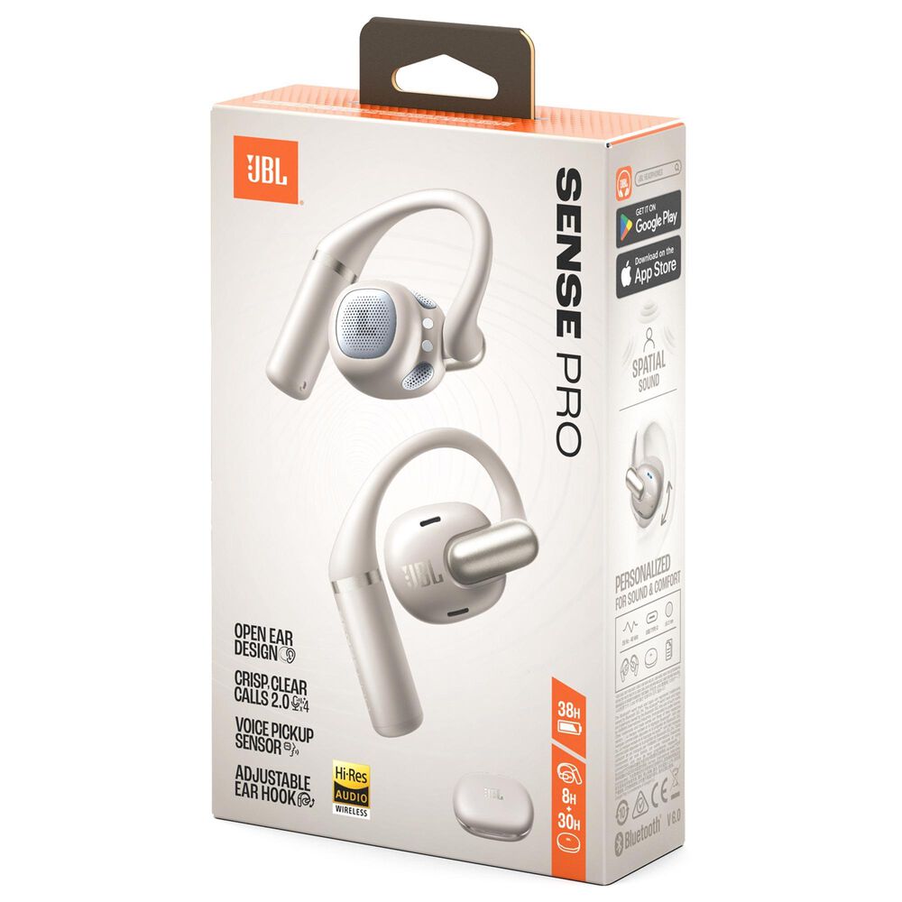 JBL Sense Pro True Wireless Open-Ear Headphones in Grey, , large
