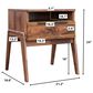 LH Imports Remix 1-Drawer Nightstand in Estelle Brown, , large