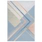 Safavieh Sarasota 5"3" x 7"7" Blue and Light Green Indoor/Outdoor Area Rug, , large