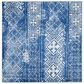 Safavieh Adirondack ADR111F-4SQ 4" x 4"  Silver/Blue Square Rug, , large