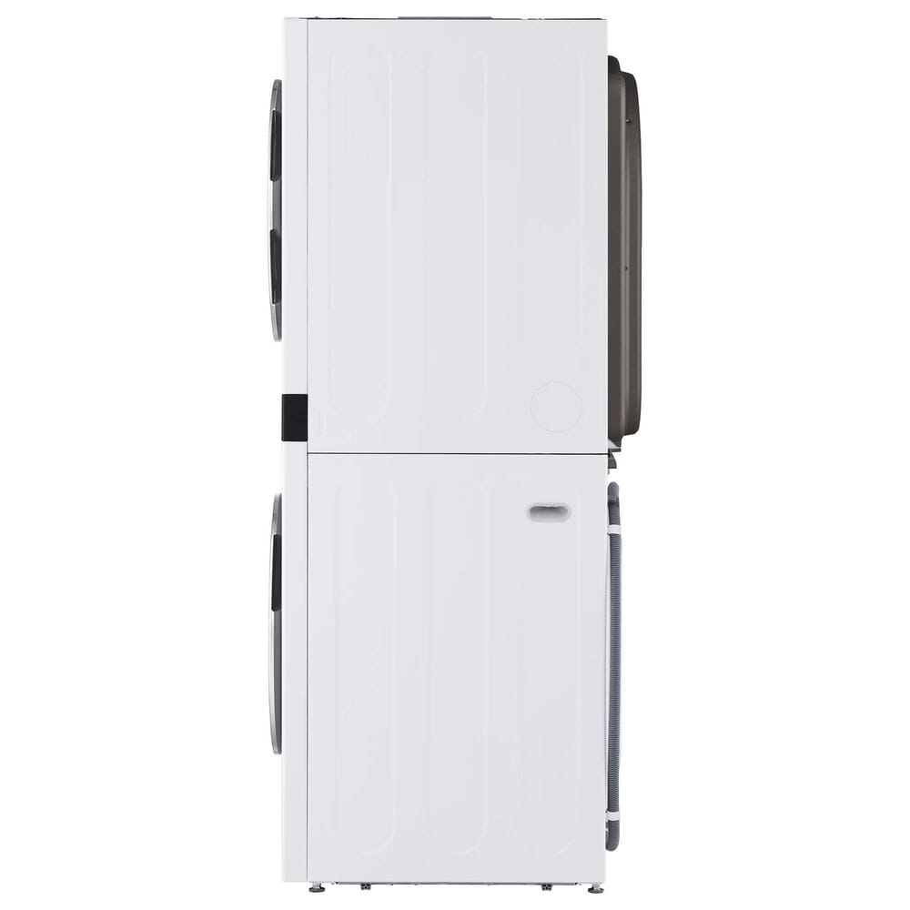 LG Single Unit WashTower with Center Control 5.0 cu. ft. Front Load Washer and 7.8 cu. ft. Electric Ventless Heat Pump Dryer in White, , large