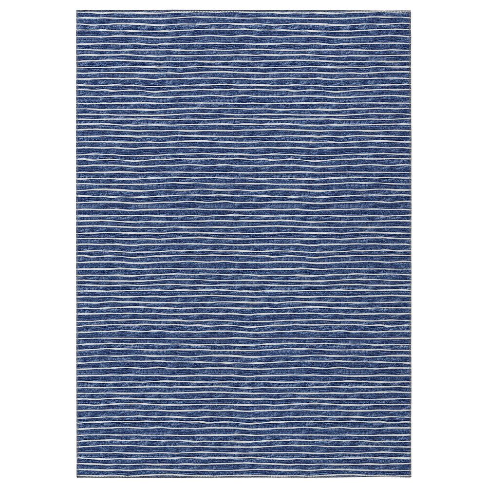 Dalyn Rug Company Laidley 5" x 7"6" Navy Indoor/Outdoor Area Rug, , large