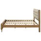 Pacific Landing Robyn King Upholstered Platform Bed in Cool Biege and Light Ash, , large