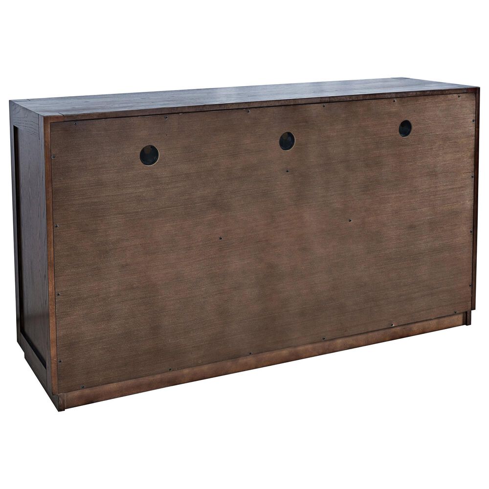 Waltham Auburn Hills 50&quot; Console in Dark Oak, , large