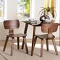 Baxton Studio Billie Side Chair in Walnut Brown, , large