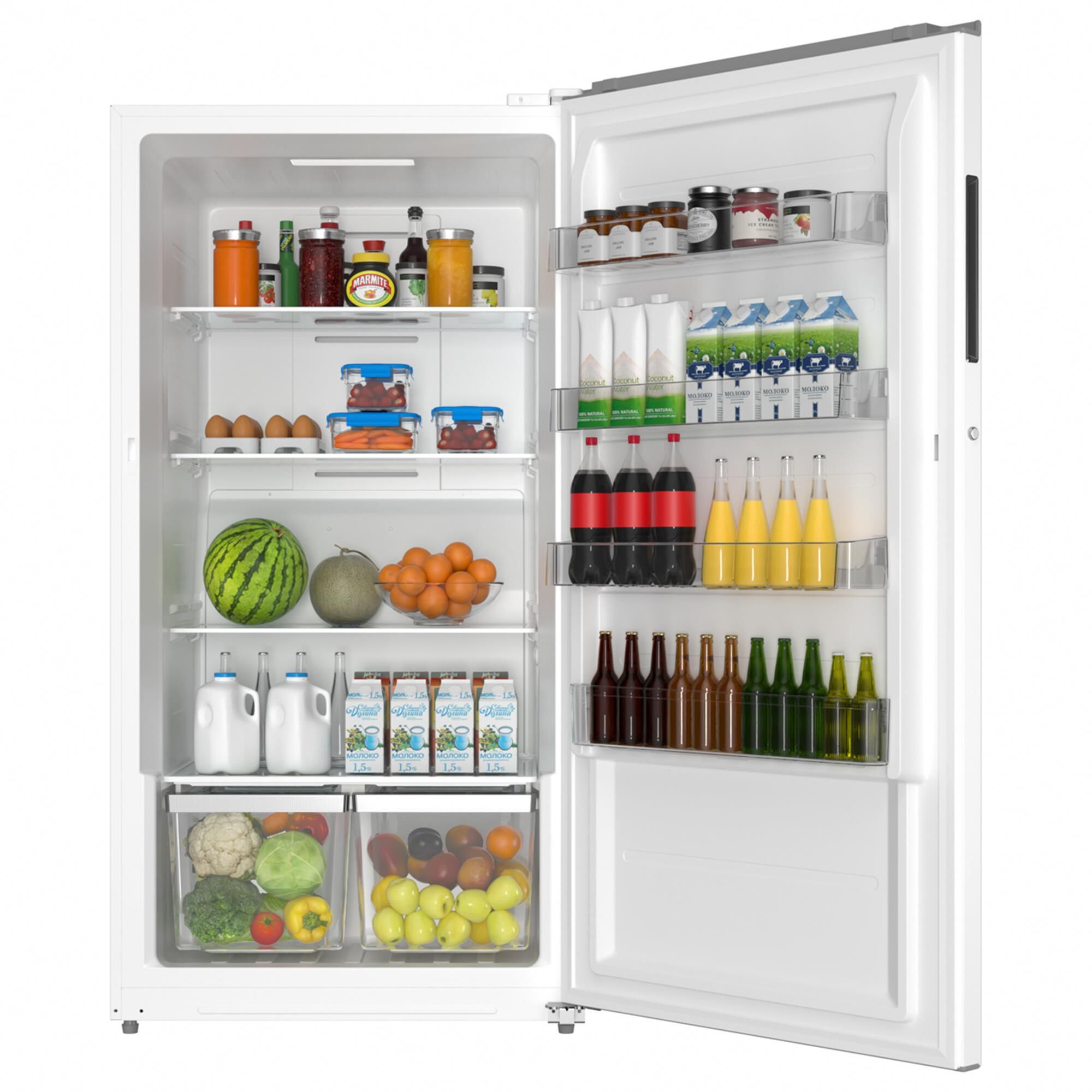 Midea 17 Cu. Ft. Convertible Upright Freezer in White