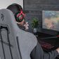 Arozzi Aria Gaming Headset with Detachable Microphone, 50mm Drivers, Microphone Mute Button, Volume Control, Aluminum Frame, and 7.25 ft Braided Cable - Red, , large