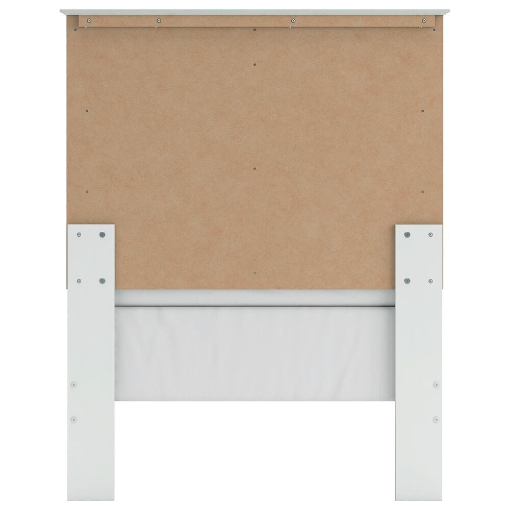 Ashley Bostwick Shoals 4-Piece Twin Panel Bedroom Set in White, , large