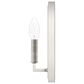 Hunter Zoanne 1-Light Wall Sconce in Brushed Nickel, , large