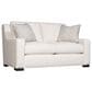 Bernhardt Germain Stationary Loveseat in White and Cream, , large