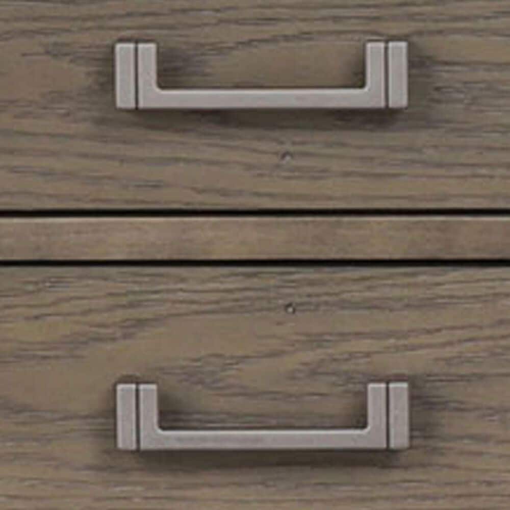 Lexora Home Norwalk 84&quot; Double Bathroom Vanity in Grey Oak with White Cultured Marble Top  and Rectangle Sink, , large