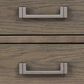 Lexora Home Norwalk 84" Double Bathroom Vanity in Grey Oak with White Cultured Marble Top  and Rectangle Sink, , large