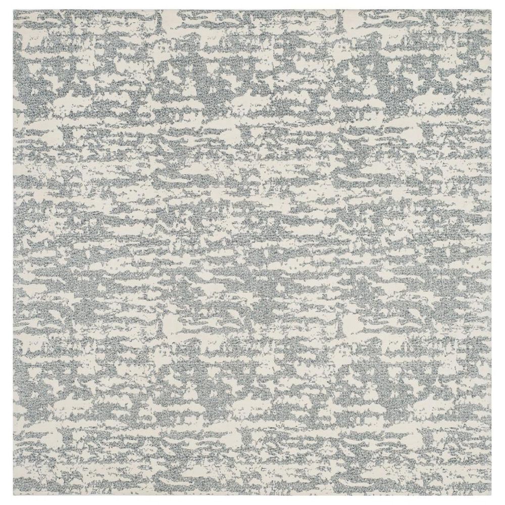 Safavieh Marbella MRB631C 6" Square Blue and Ivory Area Rug, , large