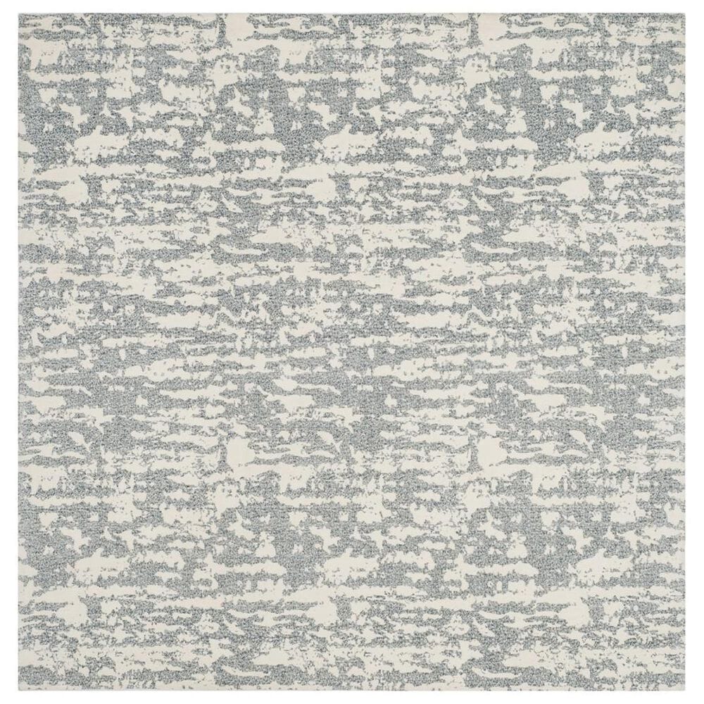 Safavieh Marbella MRB631C 6" Square Blue and Ivory Area Rug, , large