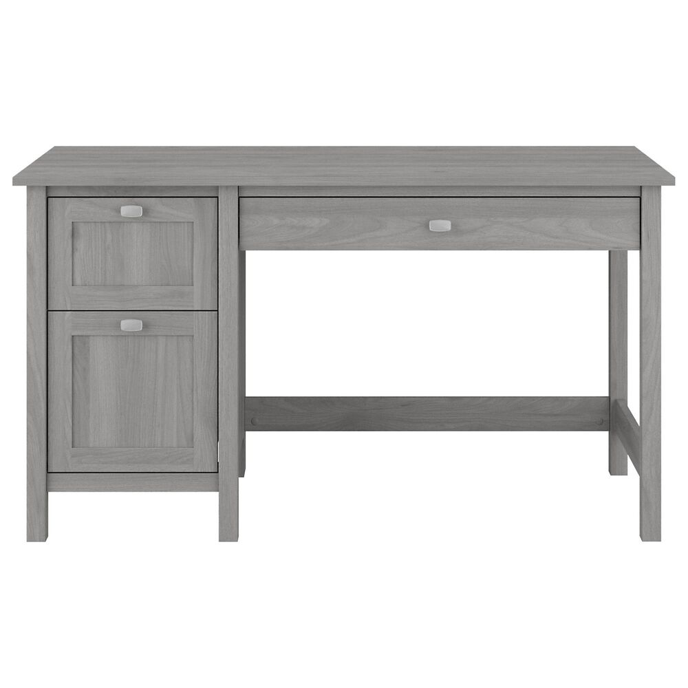 Bush Broadview 54" Computer Desk in Modern Gray Nebraska Furniture Mart