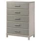 Titanic Furniture Roswell 5-Piece King Storage Bedroom Set in Beige, , large
