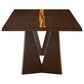 GREENING TON Torrey and Torino 7-Piece Rectangular Dining Set in Black Walnut, , large