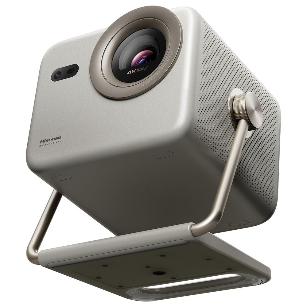 Hisense Triple Laser 4K Smart Mini Projector in Gray, , large