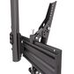 Kanto Outdoor TV Ceiling Mount for 37" - 70" TVs in Black, , large