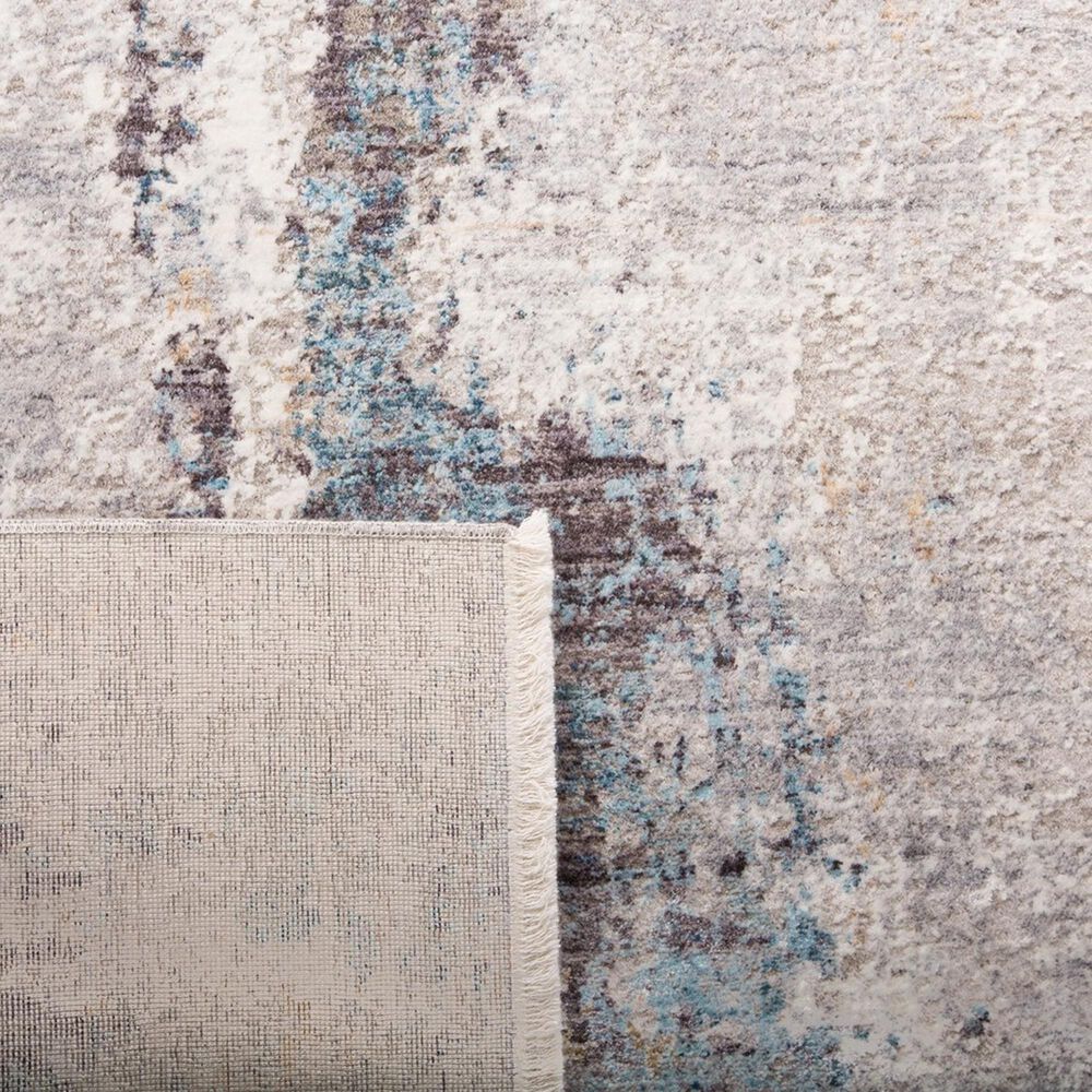 Safavieh Dream DRM422F 2&#39; x 8&#39; Grey and Blue Runner, , large