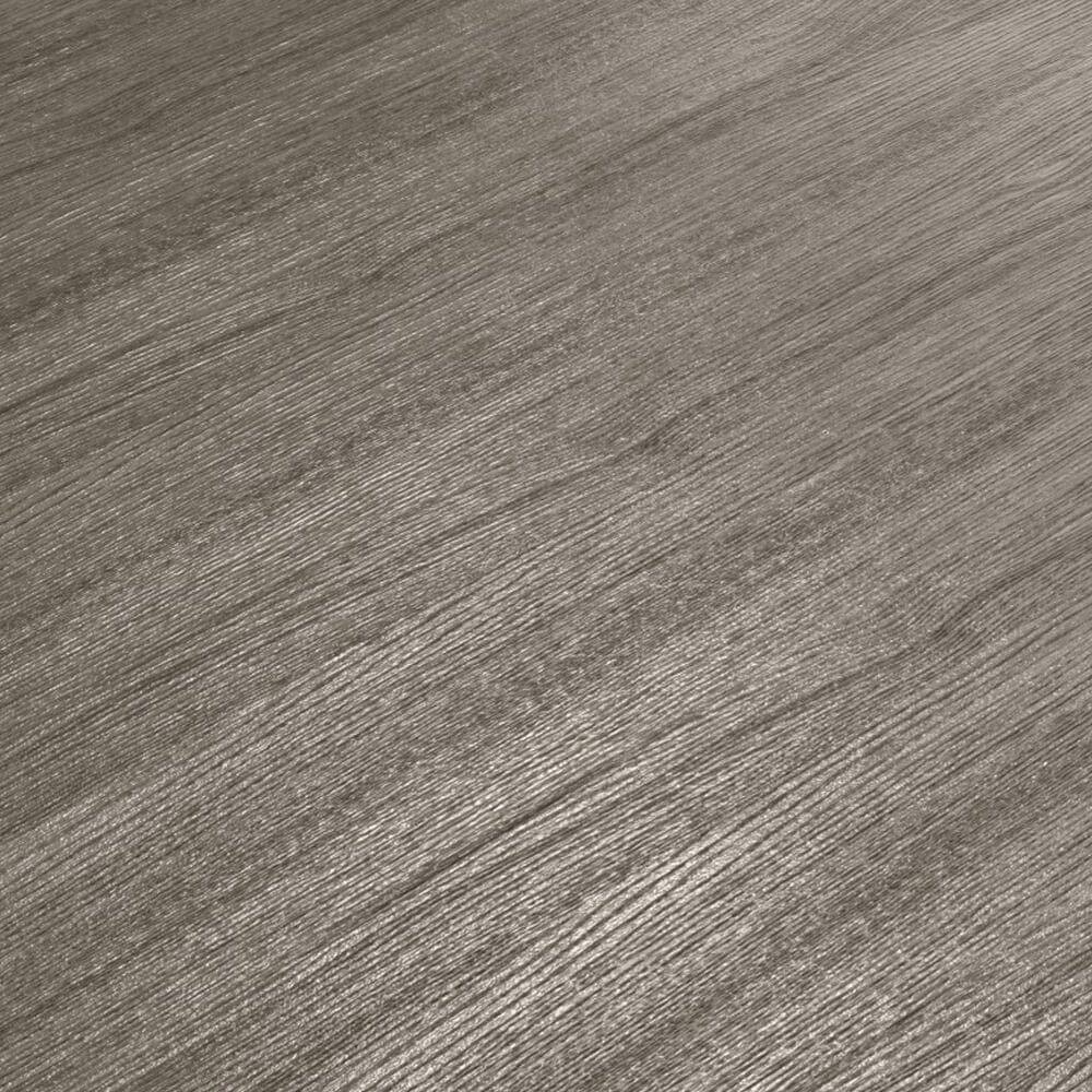 Leisuremod LeisureMod Verve Collection 36 Round Dining Table, Brushed Chrome Base with Dark Maple MDF Top, , large