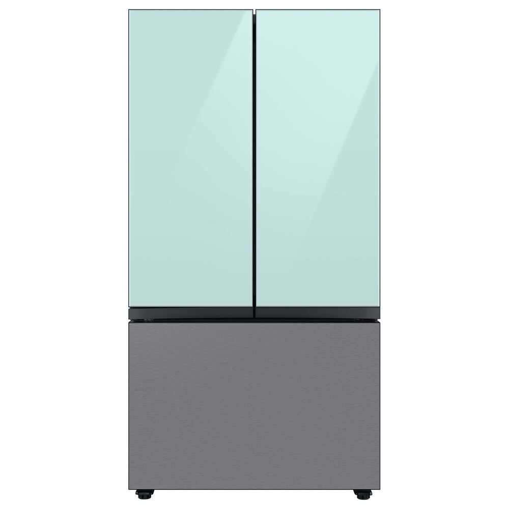 Samsung Bespoke Bespoke 3-Door French Door Refrigerator Bottom Panel in Stainless Steel, , large
