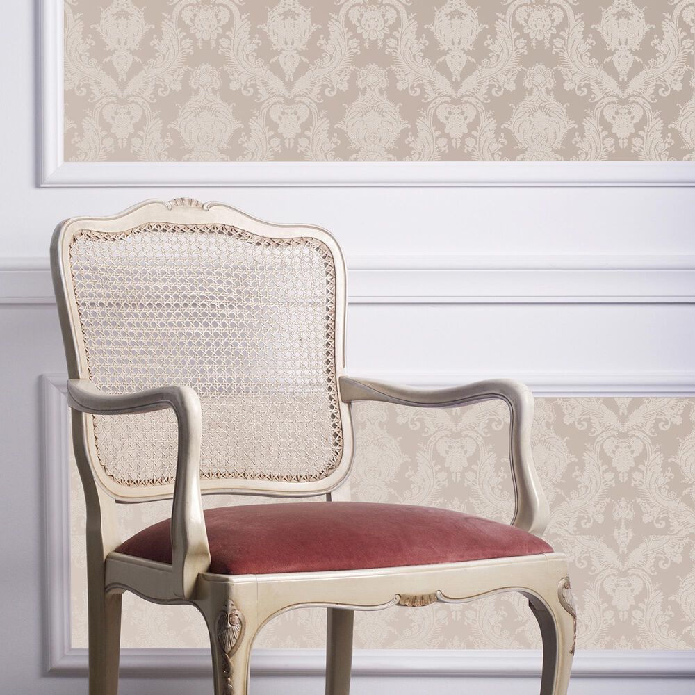 Tempaper Damsel 28 sq. ft. Peel & Stick Wallpaper in Bisque NFM