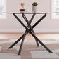 Ashley Pharwynn Round Dining Table in Dark Gunmetal - Table Only, , large