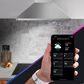 GE Profile 30" Wall-Mount Range Hood with Clean Air Sensing in Stainless Steel, , large