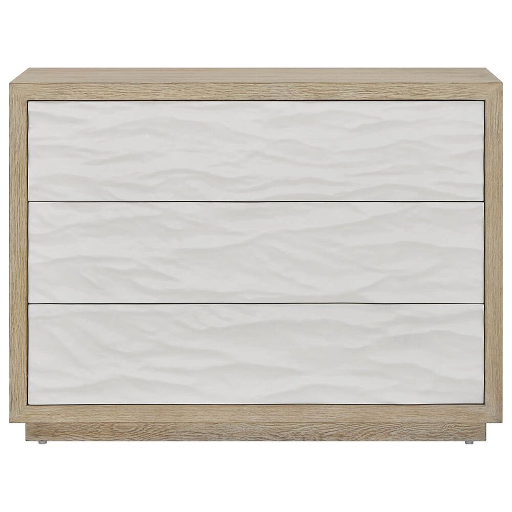 Universal Furniture Oasis 3-Drawer Dresser and Mirror in Dockside and White, , large