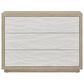 Universal Furniture Oasis 3-Drawer Dresser and Mirror in Dockside and White, , large