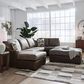 Ashley Castille Way Oversized Accent Ottoman in Fossil, , large