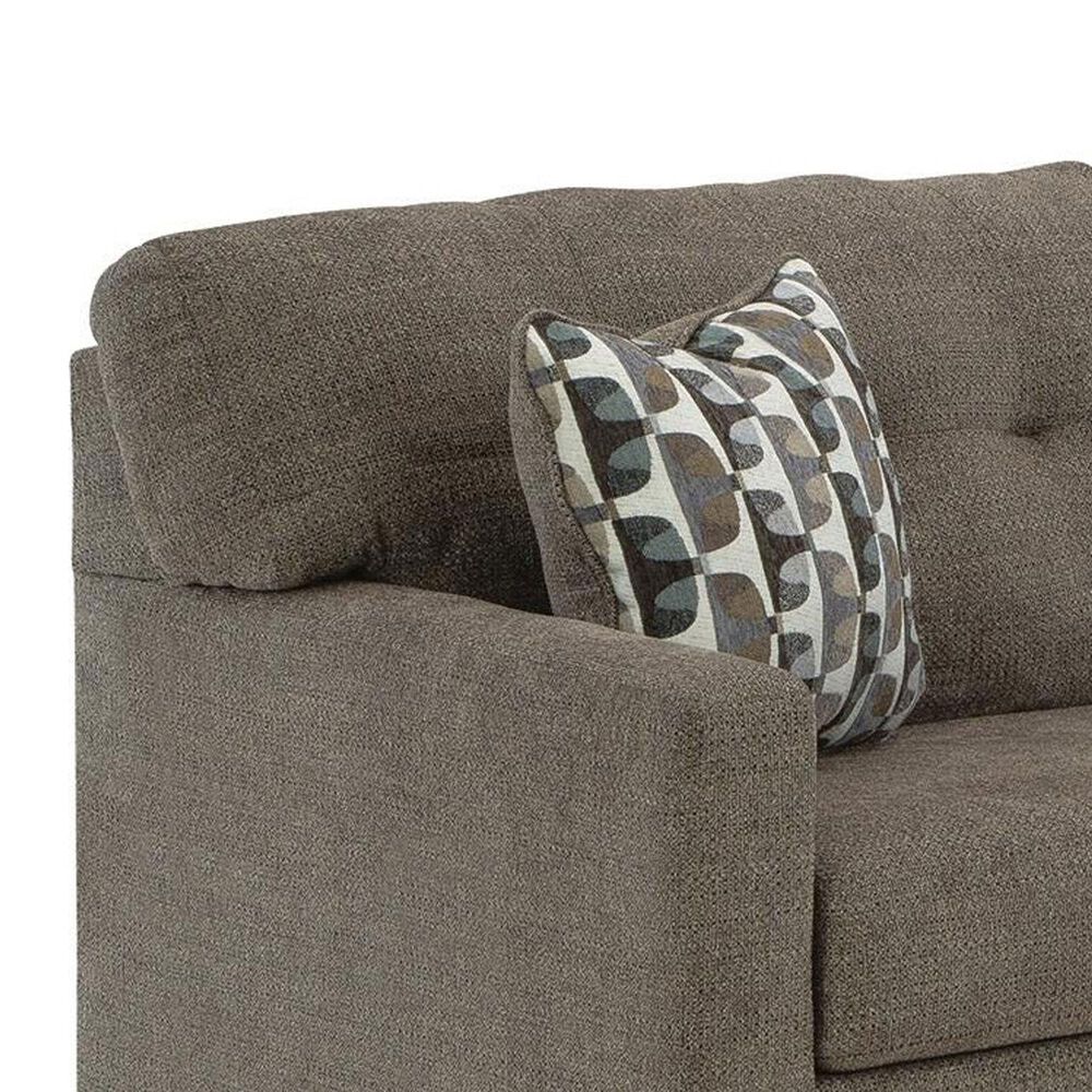 Ashley Mahoney 2-Piece Right Facing Sleeper Sectional with Chaise in Chocolate, , large