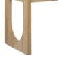 Wycliff Bay Canyon Drive Office 60" Writing Desk in Natural Oak, , large