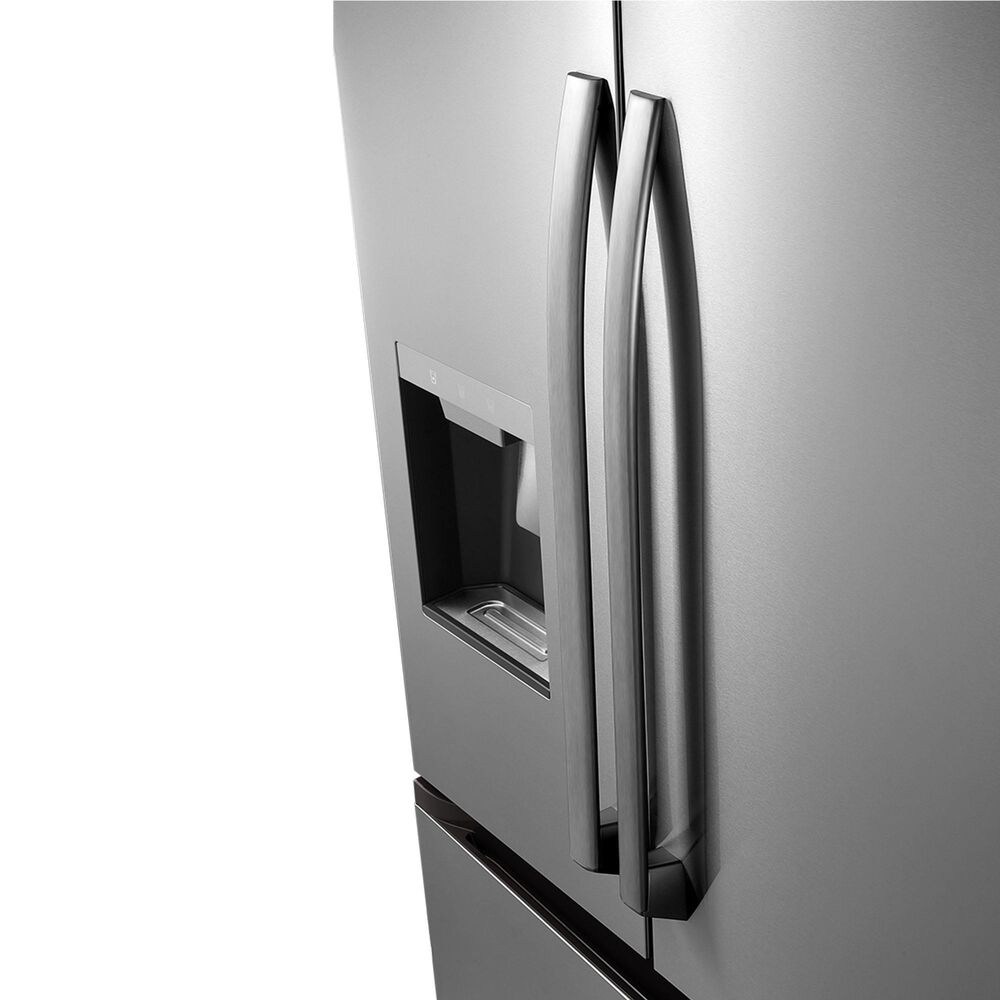 Midea 29.3 Cu. Ft. French Door Refrigerator in Stainless Steel, , large