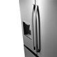 Midea 29.3 Cu. Ft. French Door Refrigerator in Stainless Steel, , large