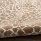Nourison Desire Camel and Silver 7"10" x 9"10" Area Rug, , large