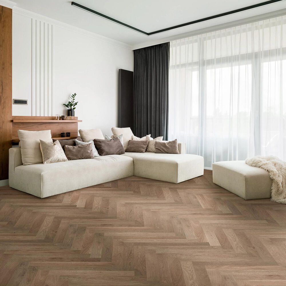 Anderson Tuftex Provincial Herringbone Fawn Oak Hardwood, , large