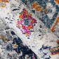 Amer Rugs Montana MON-13 5"3" x 7"6" Blue and Orange Area Rug, , large