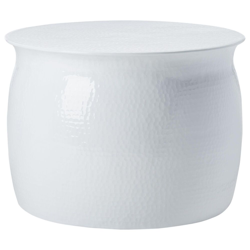 Safavieh Merey Table Stool in White, , large