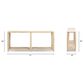 Jennifer Taylor Home Milo Console Table in Light Natural Cerused, , large