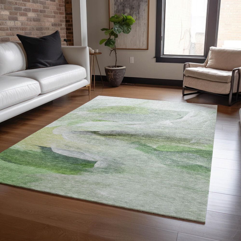 Dalyn Rug Company Ravenna RN11 10&#39; x 14&#39; Aloe Area Rug, , large