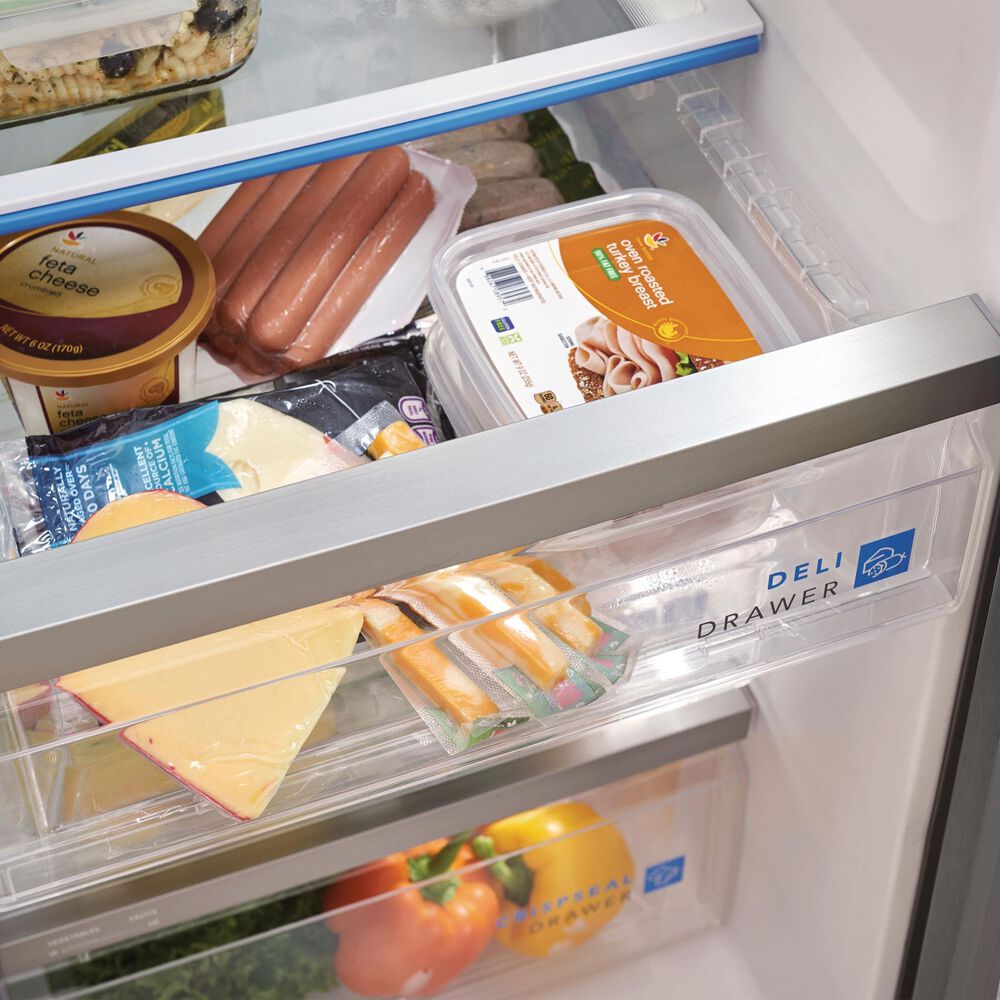 Frigidaire Gallery 25.6 Cu. Ft. 36&quot; Standard Depth Side-by-Side Refrigerator in Stainless Steel, , large