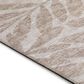 Dalyn Rug Company Sedona Floral 3" x 5" Putty Indoor/Outdoor Area Performance Rug, , large