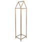 Creative Coop Metal House Shaped Fire Wood Holder with Handle in Gold, , large