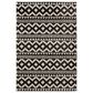 Central Oriental Structures Torrent Weehawken 5" x 7"6" Soot and Buff Area Rug, , large