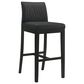 Armen Living Velena 30" Barstool in Black, , large